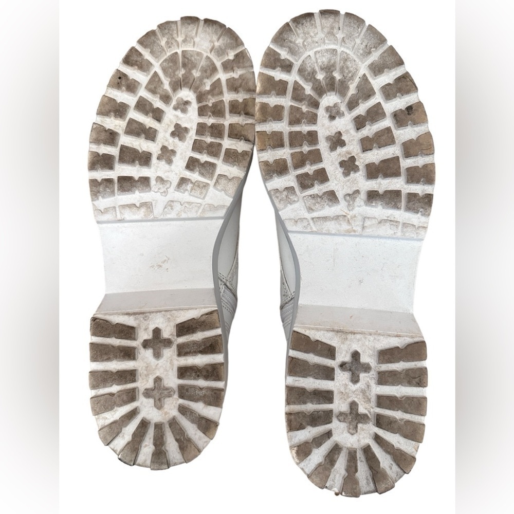 Steve Madden Tornado Combat Boot In White - image 8